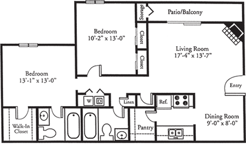 Johnston Creek Crossing Apartment Homes, Charlotte, North Carolina, NC