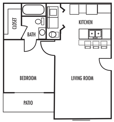 Highland Ridge A1 Highland Ridge Apartment Homes, High Point, North Carolina, NC