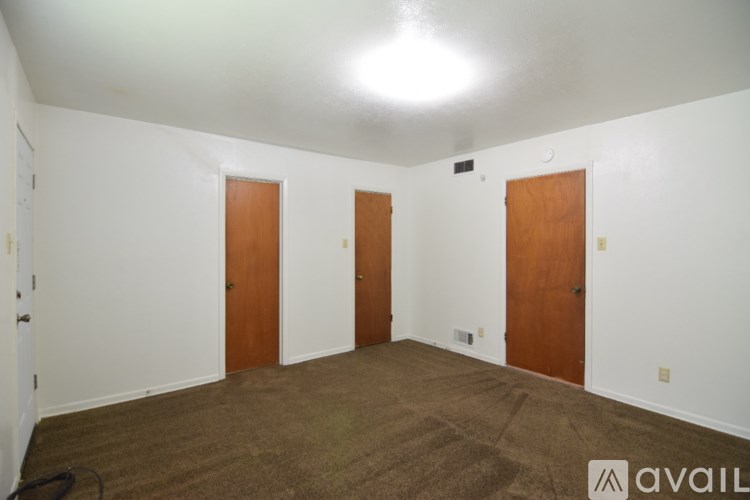 A real estate advertisement for a property management service.