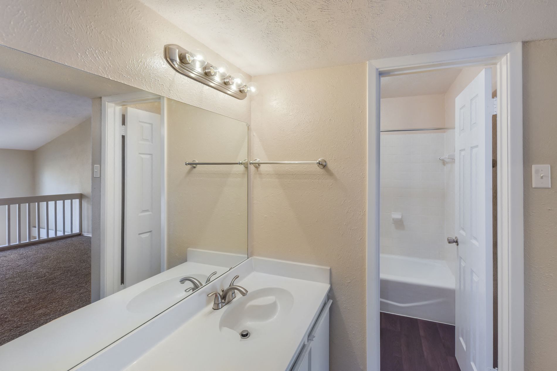 Bathroom at Davenport Apartments in Dallas, TX