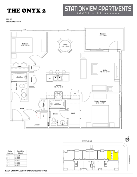 10461-99 Ave 1-2 Beds Apartment for Rent - Photo Gallery 14