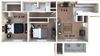 2bedroom, 1 Bathroom Floor Plan 2bedroom, 1 Bathroom Floor Plan