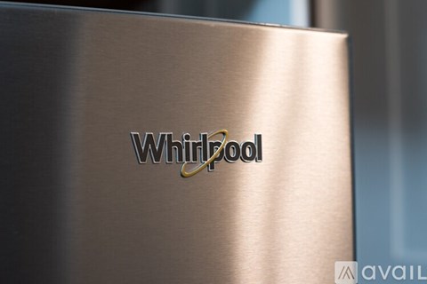 A Whirlpool branded appliance is displayed.