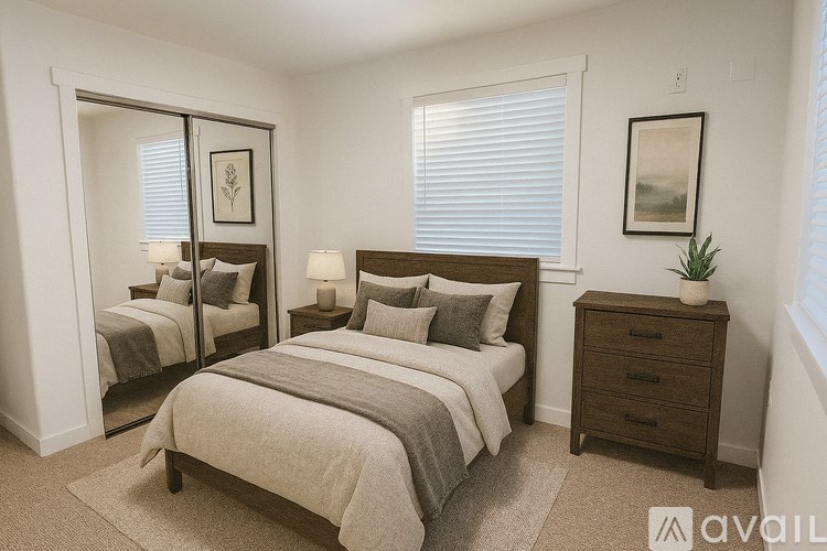 A modern kitchen with a stainless steel sink and faucet.