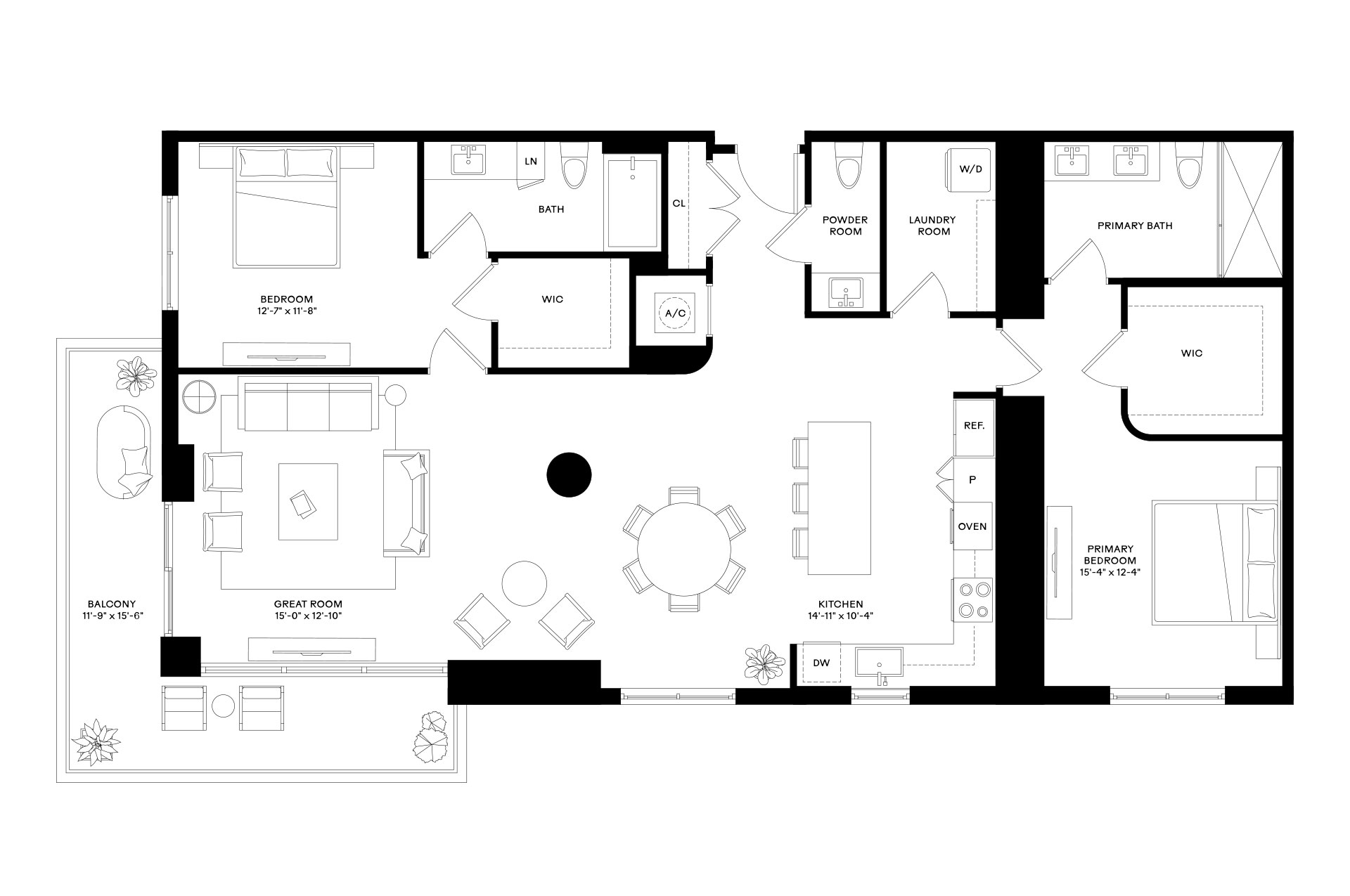 2 Bed/2.5 Bath-B4.1