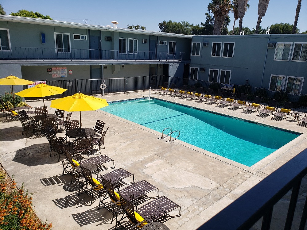 Villa Park swimming pool.