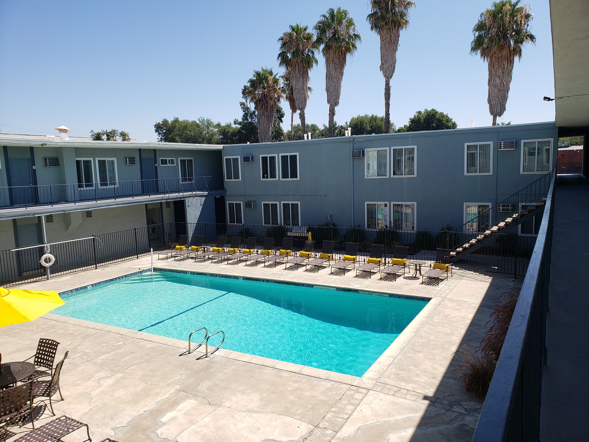 Villa Park swimming pool.