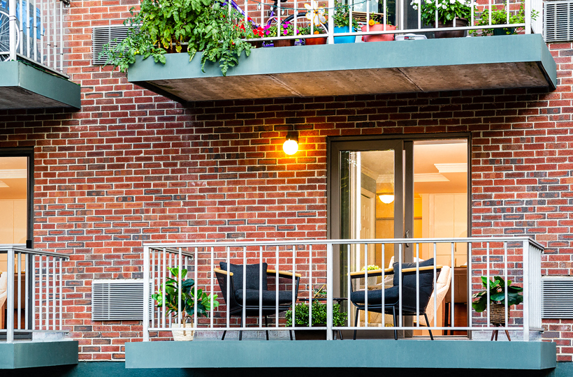 Water View Terrace Apartments - Private Terrace