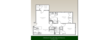 2 Bedrooms, 2 Bathrooms