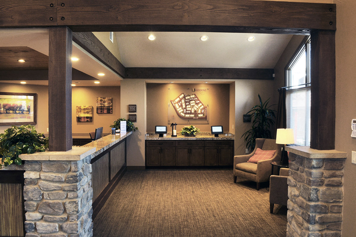 Leasing Office at Redstone Ranch Apartments Denver, CO in Green Valley Ranch