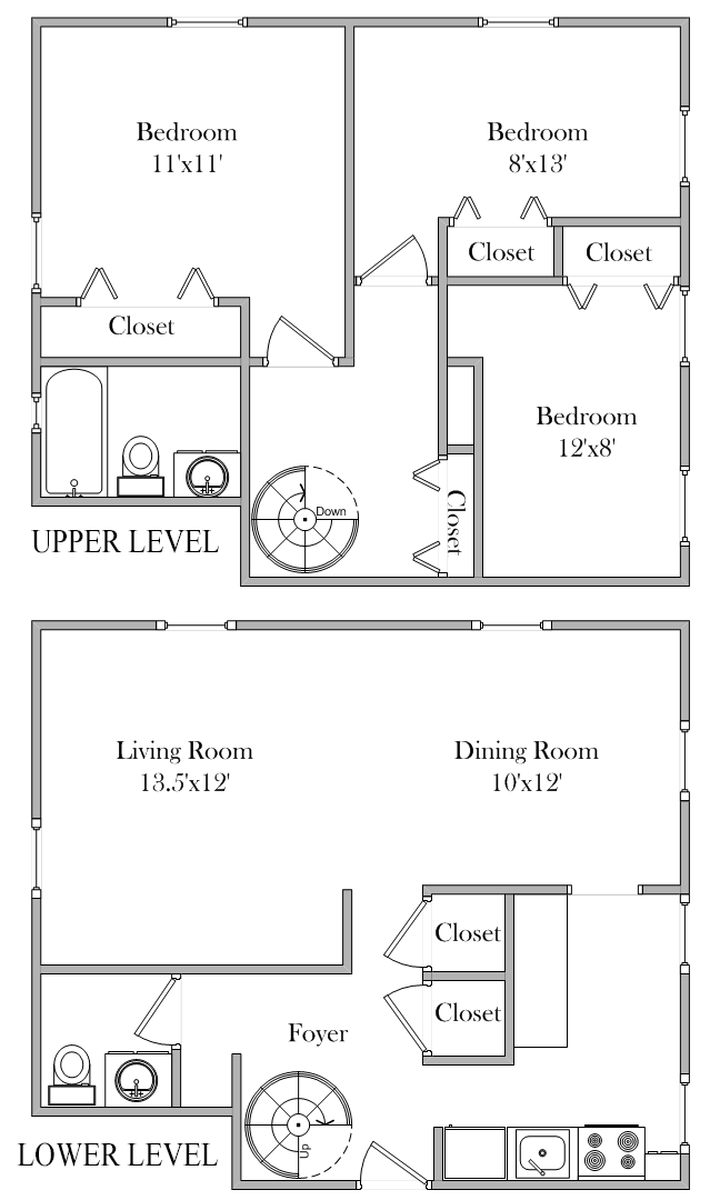 3 Bedroom Townhouse