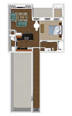 ! bedroom with or without garage