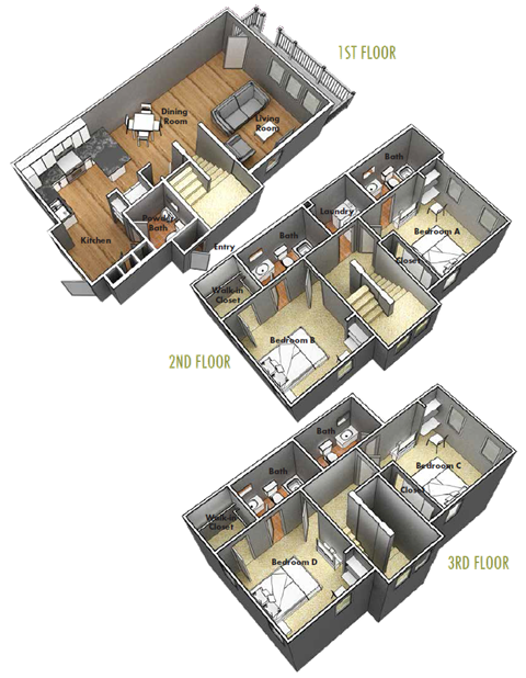 1451 Centre Place Dr 2-5 Beds Apartment for Rent - Photo Gallery 20