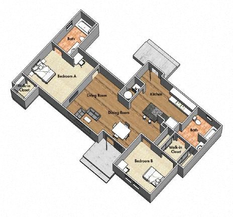 1451 Centre Place Dr 2-5 Beds Apartment for Rent - Photo Gallery 16