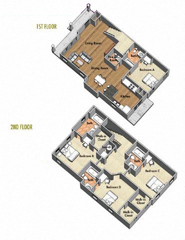 1451 Centre Place Dr 2-5 Beds Apartment for Rent - Photo Gallery 17