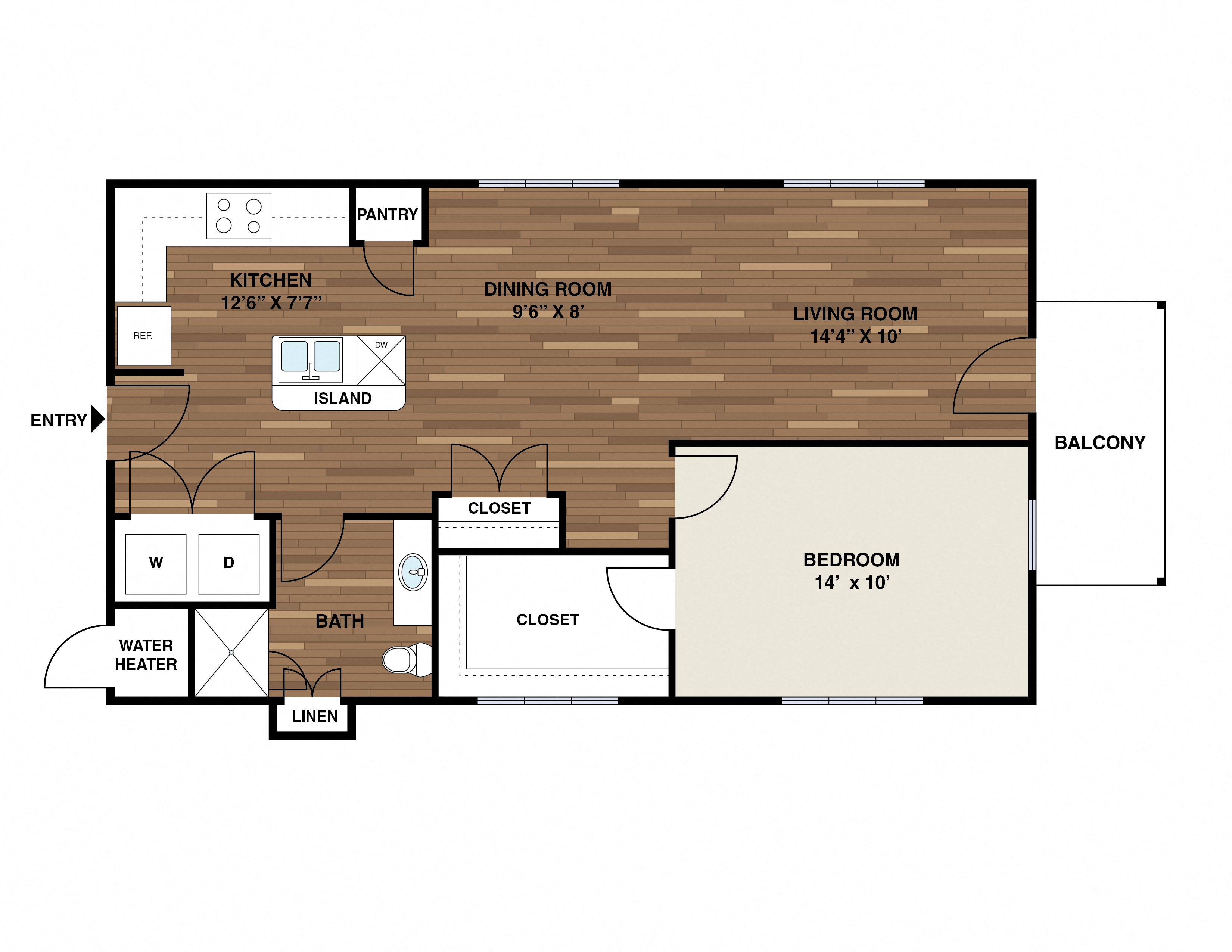 A2 Floor Plan