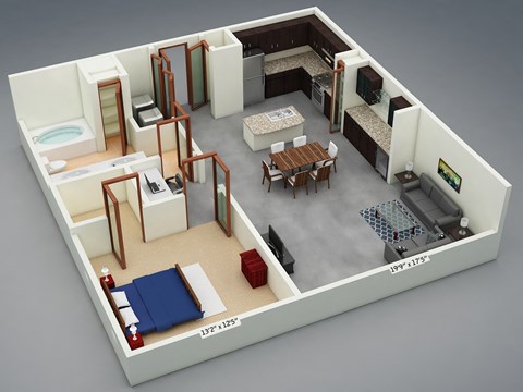 2601 La Frontera Blvd Studio-2 Beds Apartment for Rent - Photo Gallery 27