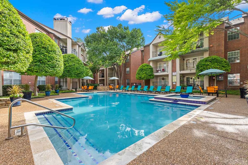 our apartments offer a swimming pool for residents