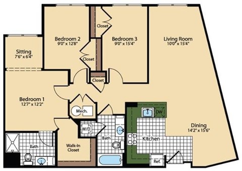 4400 4th Street North Studio-3 Beds Apartment, Conventional, Conventional, Conventional, Conventional, Conventional, Conventional for Rent - Photo Gallery 111