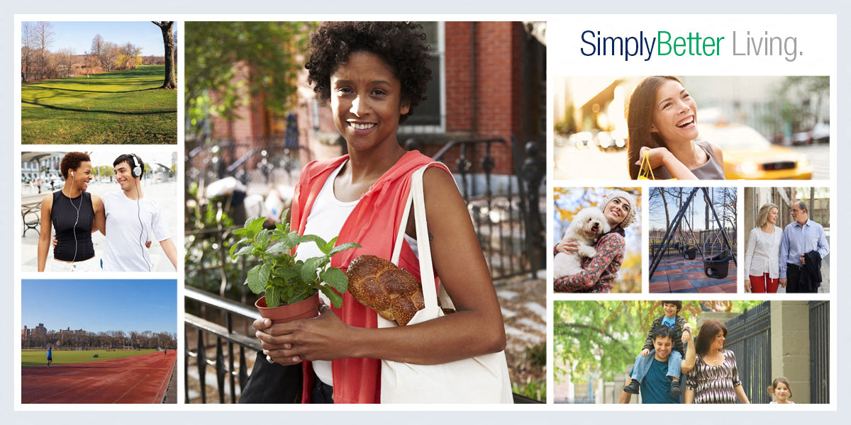 a collage of photos of a woman holding a potted plant