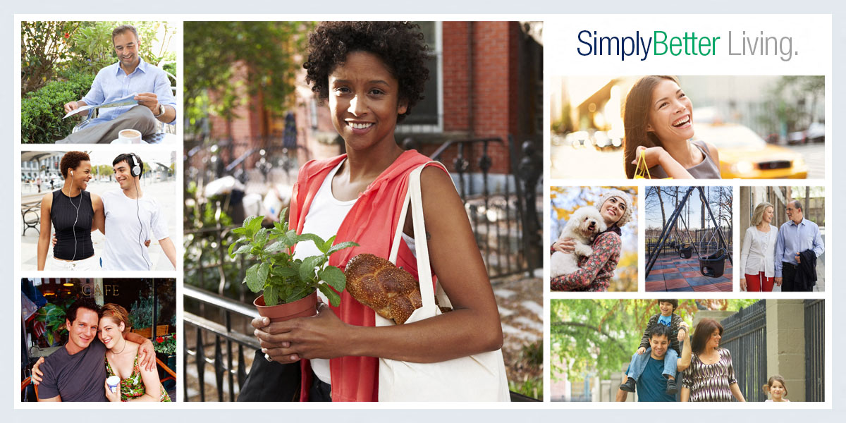 a collage of pictures of people and a plant