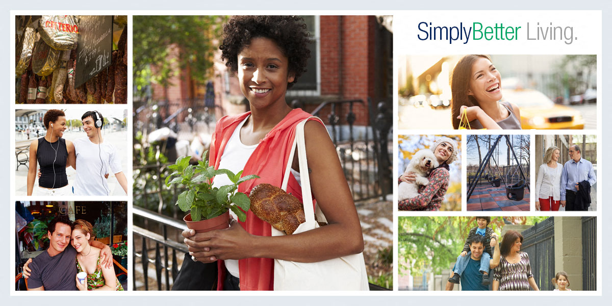 a collage of photos of a woman holding a potted plant