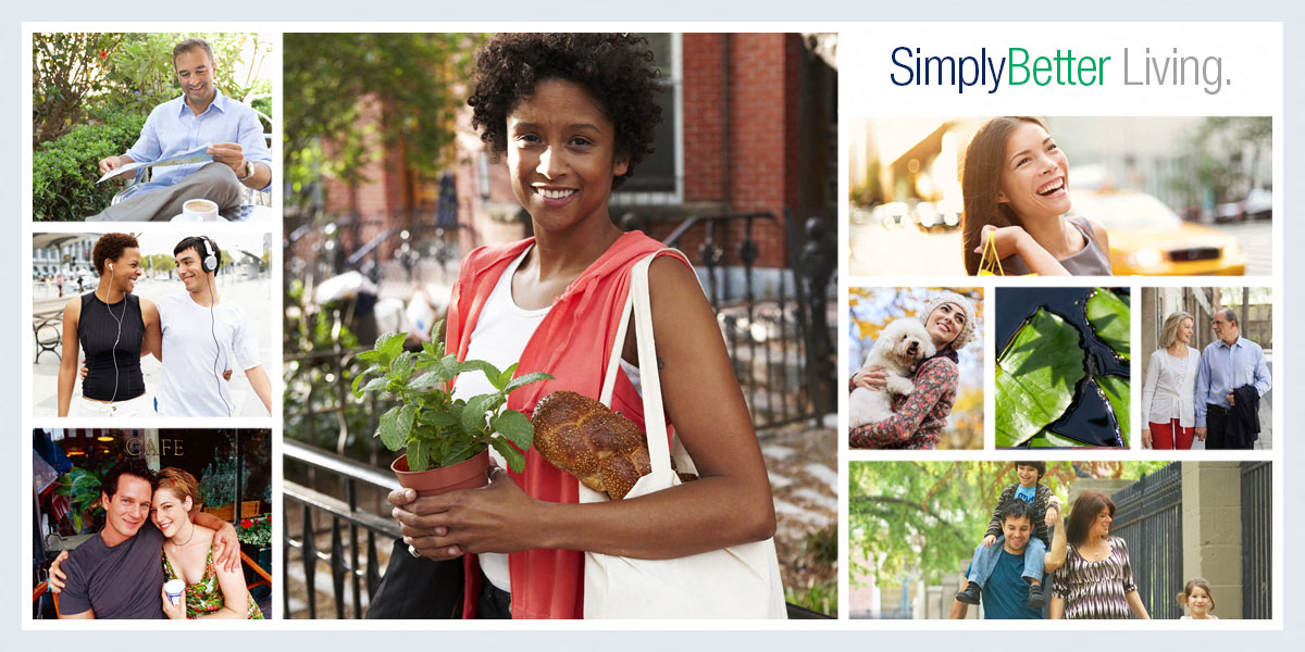 a collage of pictures of people and a plant