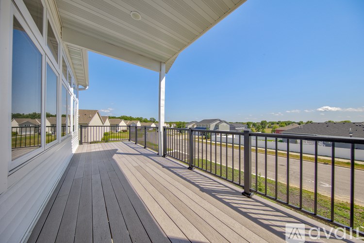A sunny day at the beach with a clear blue sky.