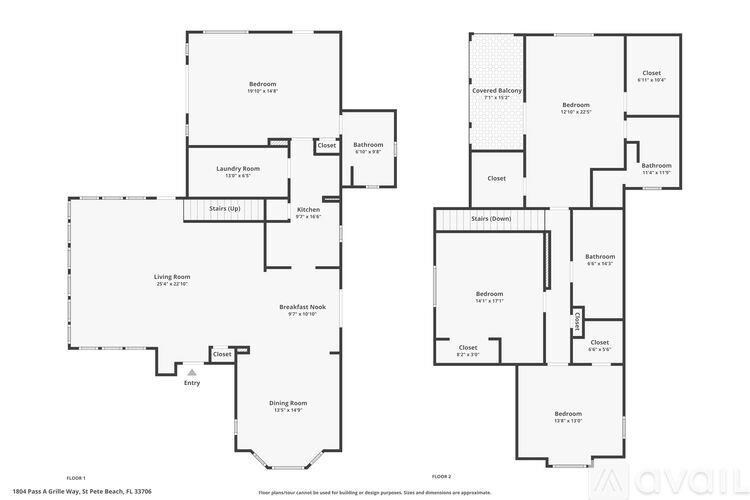 A floor plan of a TSB Axis Glide Way, 5th Floor, Pine Beach, FL, 32709 is displayed.