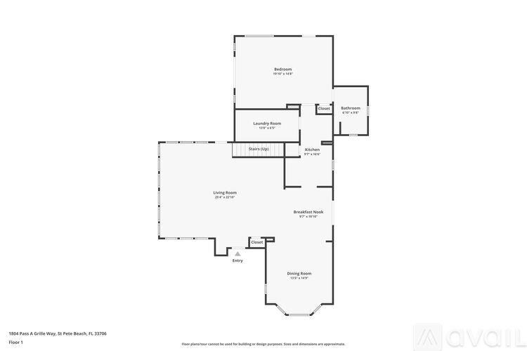 A floor plan for a Grille Way, Price Beach, NSW 21200 property.