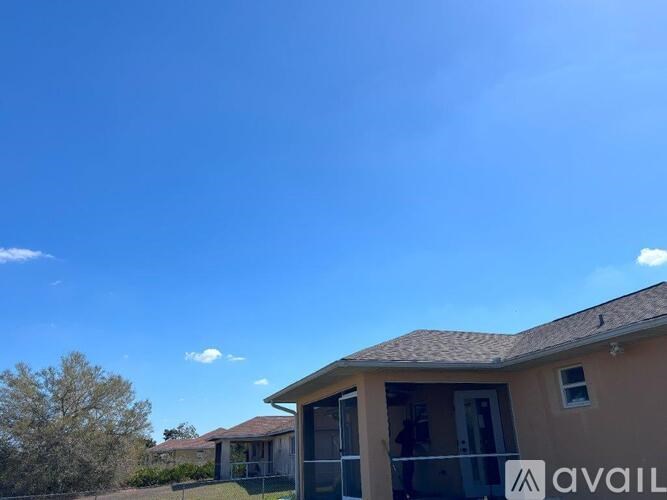A house with a sign that says "available" in front of it.