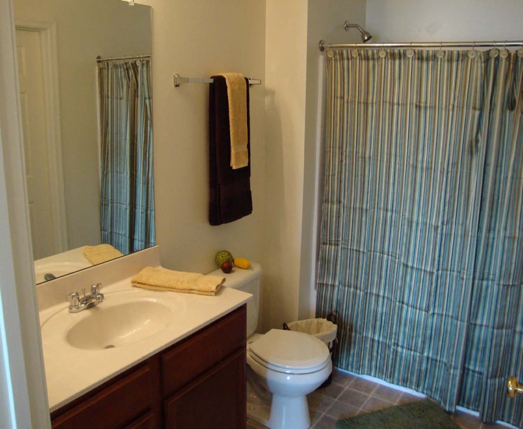 a bathroom with a toilet and a sink and a shower