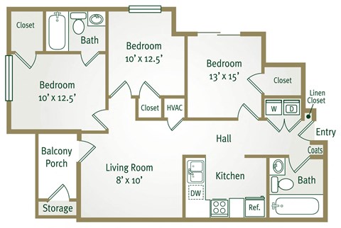 900 Poplar Forest Rd 1-3 Beds Apartment for Rent - Photo Gallery 4