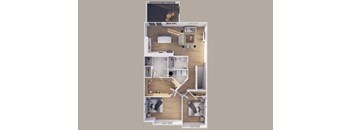Upper - Rear View - 2 Stall