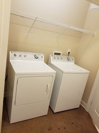 Full Size Washer & Dryer Provided