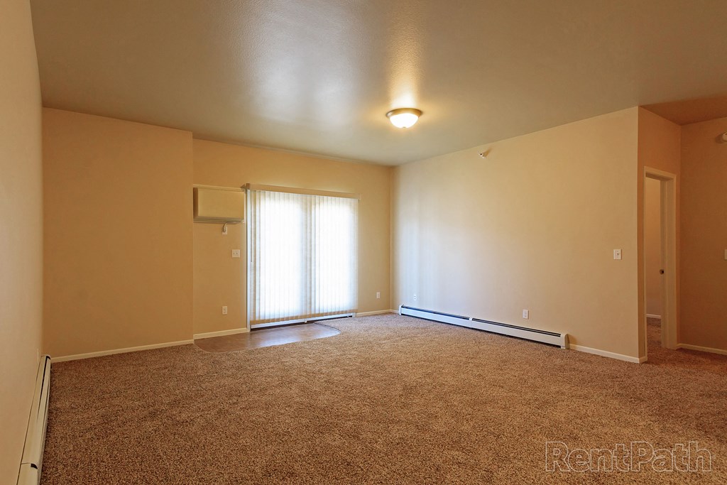 living room, patio, sliding glass door