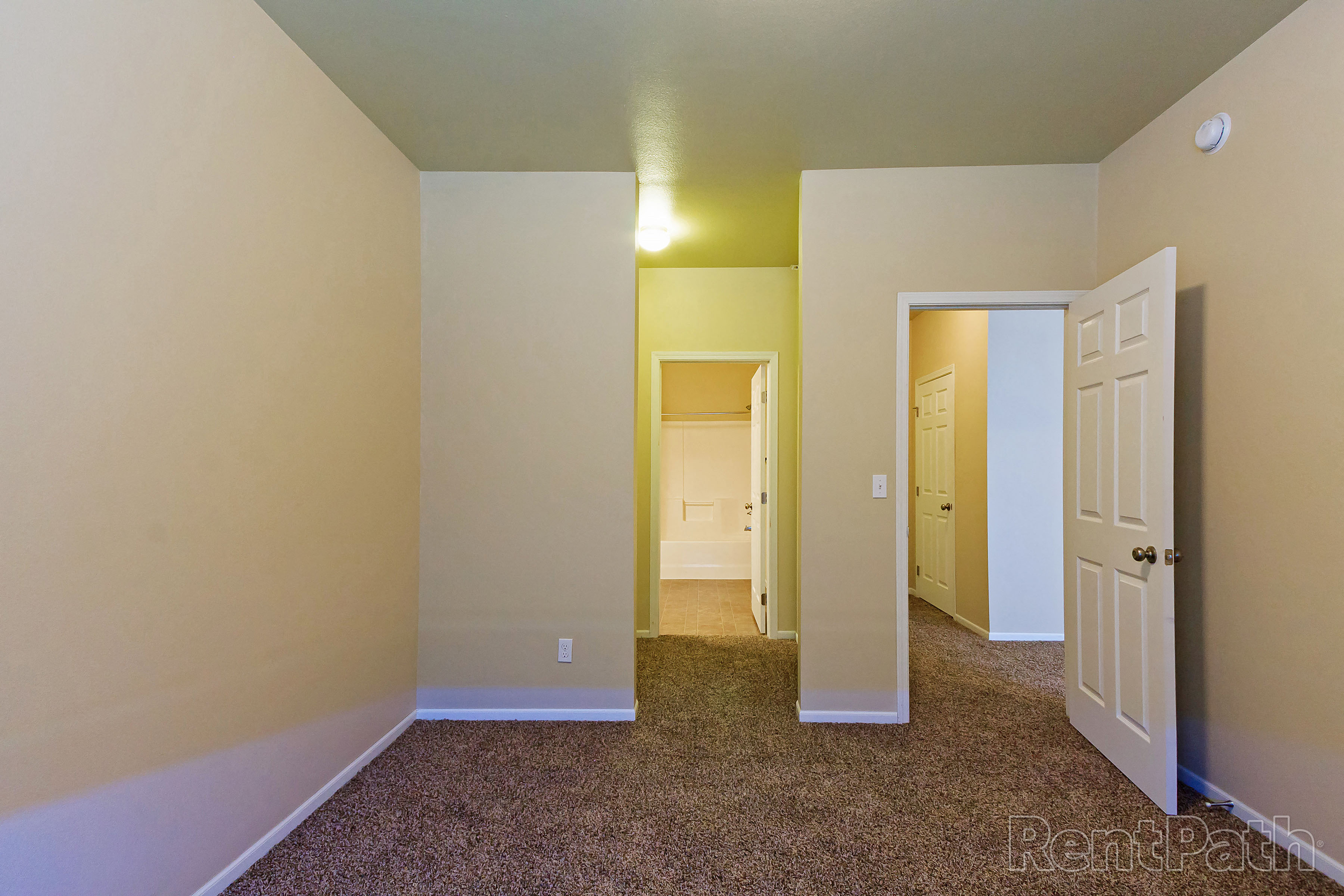 hallway, closet, doors