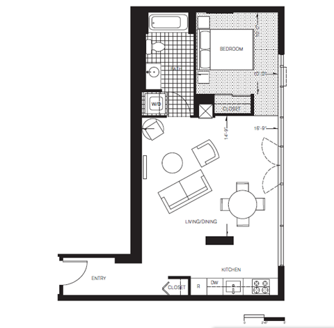 1720 SW 4th Avenue Studio-3 Beds Apartment for Rent - Photo Gallery 32