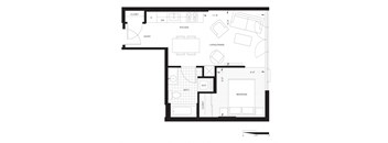 Small One Bedroom (A6)