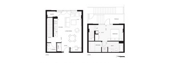 Large One Bedroom Townhome (AT2)