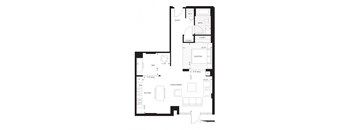 Large Studio with Den (AS10)