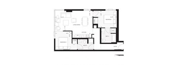 Two Bedroom, Two Bath (B3)