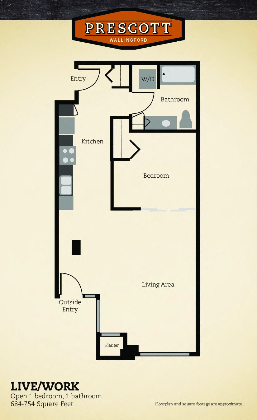 Live/Work Floor Plan 7
