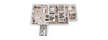 Grace Penthouse with Den