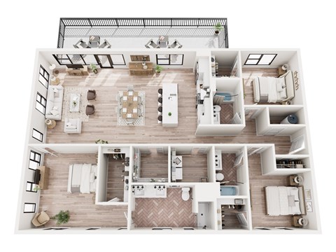 850 Jaeger Street Studio-3 Beds Apartment, Conventional, Conventional, Conventional, Conventional, Conventional, Conventional for Rent - Photo Gallery 63