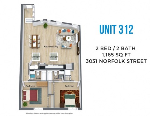 3031 Norfolk Street 1-2 Beds Apartment for Rent - Photo Gallery 56