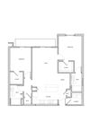 Gresham 2 Bedroom 2 Bathroom Floor Plan Gresham 2 Bedroom 2 Bathroom Floor Plan at 755North, Georgia