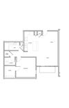 Stanton 1 Bed 1 Bath Floor Plan Stanton 1 Bed 1 Bath Floor Plan at 755North, Atlanta, GA, 30306
