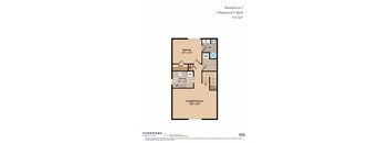 1 Bedroom (R)