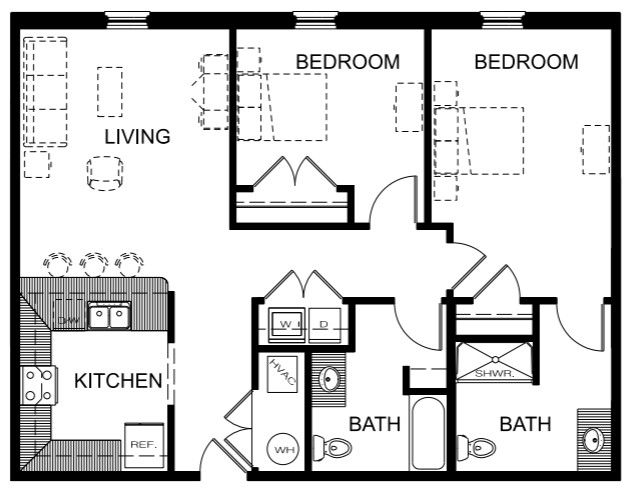 2 Bedroom